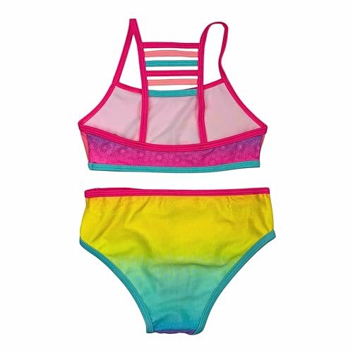 Image of Girls' 2-Piece Tankini Swimsuit Cute Beach Swimwear Summer Bathing Suits for 4-16 Years Girls