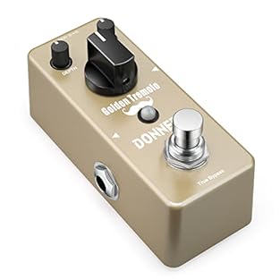 【Golden Tremolo】The Golden Tremolo is inspired by the iconic optical tremolo sound coming from legendary US-style combo amps, giving you a deep, natural, pulsing tremolo sound. 【Easy, flexible controls】The Golden Tremolo features an easy-to-use three...