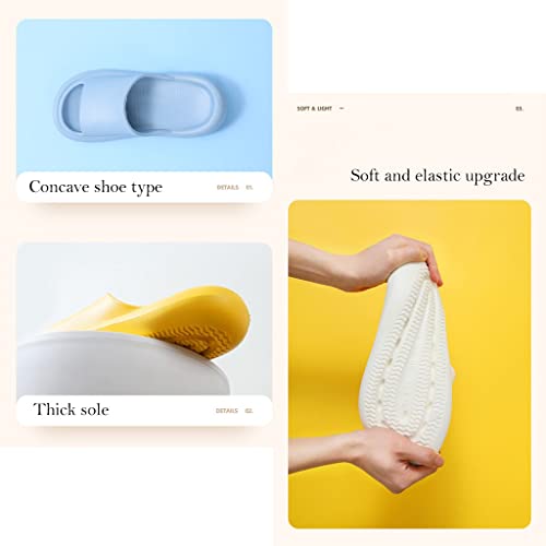 Pillow Slippers Cloud Slides for Men and Women Shower Platform Sandals House Slippers EVA Quick Dry Open Toe Spa Non-Slip Bedroom Bathroom Home Indoor and Outdoor Summer Sandals Slip On2
