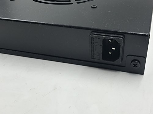 RAISING ELECTRONICS Rack Mount Temperature Control Server Fan Cooling System with 2 Fans 1U