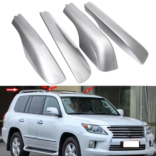 Barres de toit Lexus LX570 accessoires protections extrémité rail