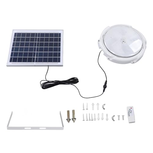 plplaaoo Solarleuchte für den Außenbereich, 300 W, IP67, wasserdicht, Fernbedienung, Solarlampe für Basketballplätze, Fußballplätze, große Sportplätze, Aluminium, Silikon, Messing