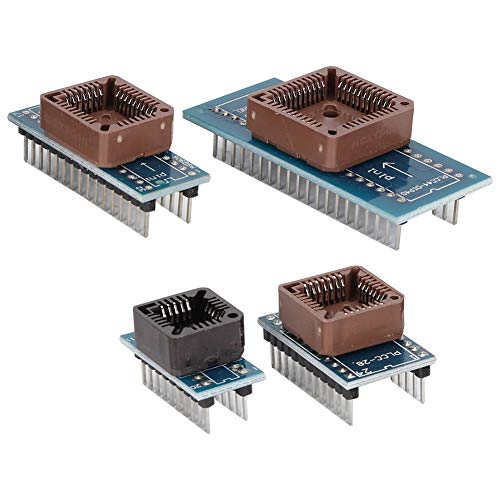 Ashata 9 Piece Programmer Adapters Sockets Kit With 16 Sop16, 8 Sop8 To Dip8, Plcc44- Dip40, 8Pin Dip Smd For Tl866Cs Tl866A Ezp2010 Ic Extractor #TOP7