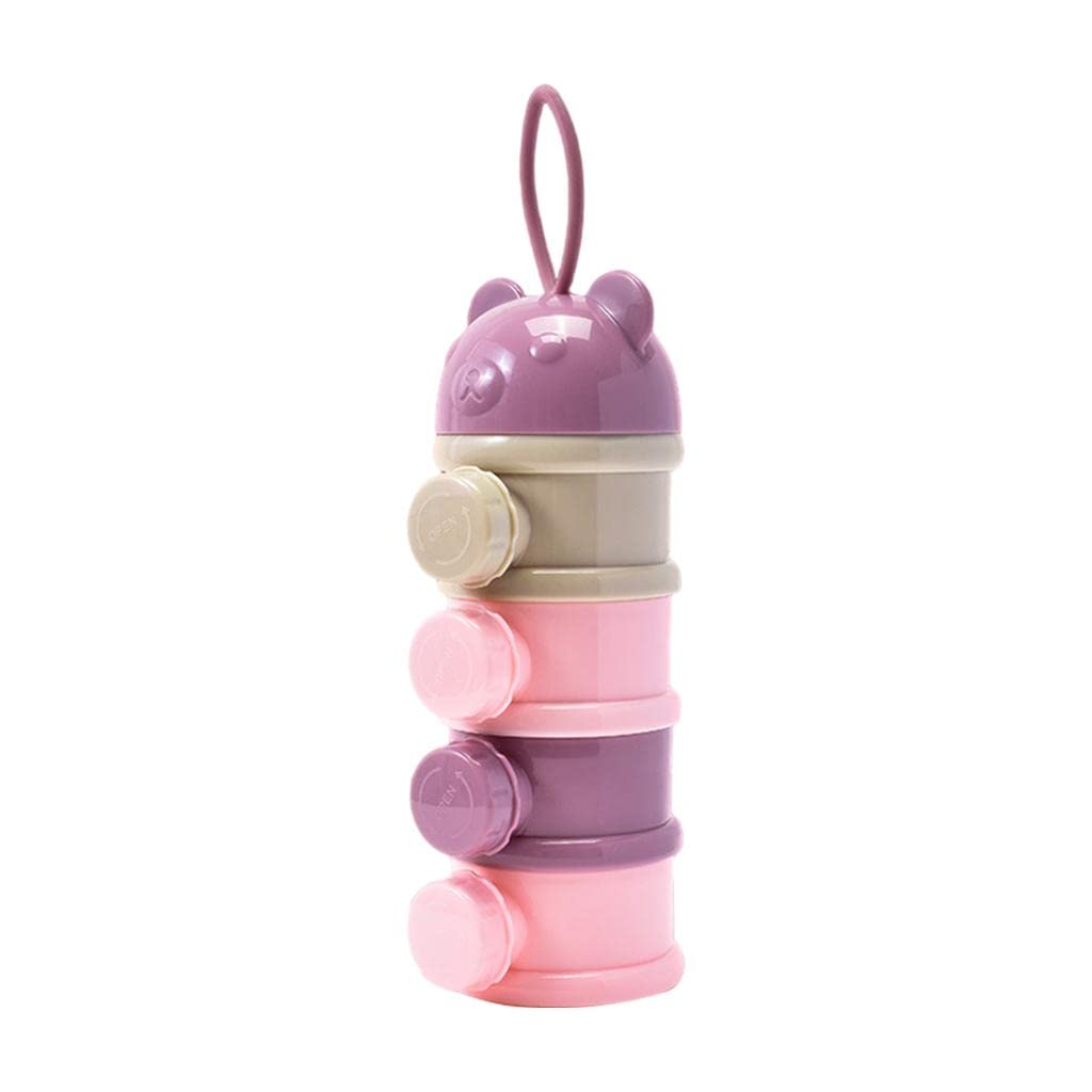 Calandis™ 2Pcs Milk Powder Box Baby Side Opening Bear Shaped Container with Lanyard | Other Baby Feeding | Feeding | Baby-picture-30