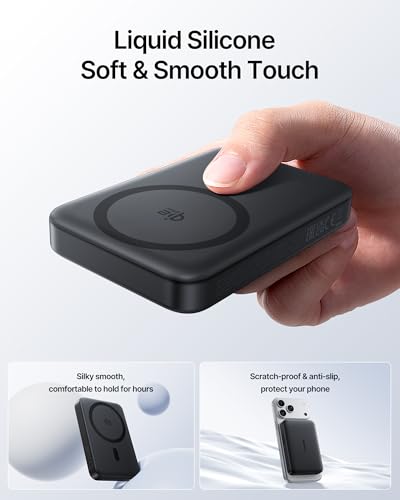 Baseus for MagSafe Portable Charger Qi2 2 25W Wireless Magnetic Power Bank 10000mAh with - image 6