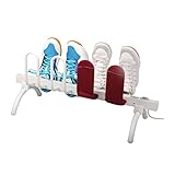 ♦ 【Einfache Montage und Ein-Knopf-Steuerung】 Dieser elektrische Schuhtrockner ist sehr einfach ohne die Hilfe von irgendjemandem zusammenzubauen. Schalten Sie den Schalter ein, nachdem Sie das Netzkabel an die Steckdose angeschlossen haben. Dann beginnt der elektrische Schuhtrockner zu arbeiten.