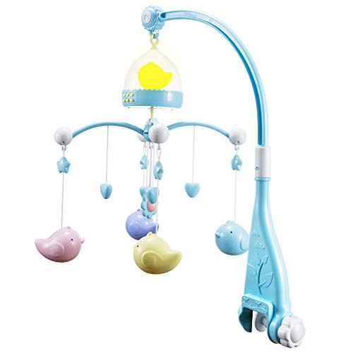 baby musical cot mobile night light