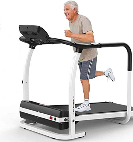 Image of Electric Motorised Folding Runningtreadmill,3 Intelligent Modes, with Safety Armrest, Heart Rate Test in Hand, Portable Fitness Equipment for Fitness Training