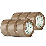 V1 TRADE Paketklebeband Braun - Starkes Klebeband Paketband - Packband UV Beständig - Bessere Organisation Beim Verpacken von Paketen und Versandkartons