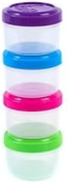 Sistema Lot+de+4+Boxes+food+%C3% A0+condiments+with+lid+dressing+To+Go+35cl+%28Coloris+assorted%29