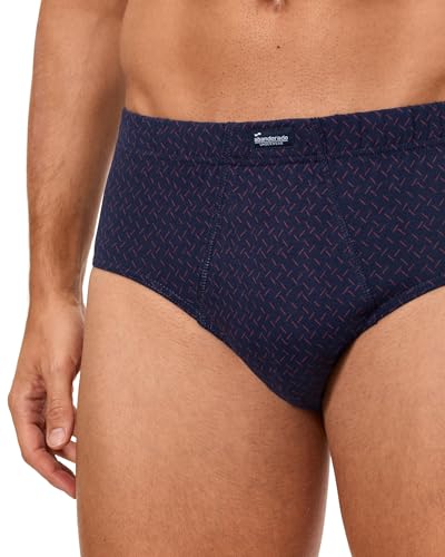 Abanderado Confezione Slip con Conchiglia Frontale Linea Original Stampe Uomo x3