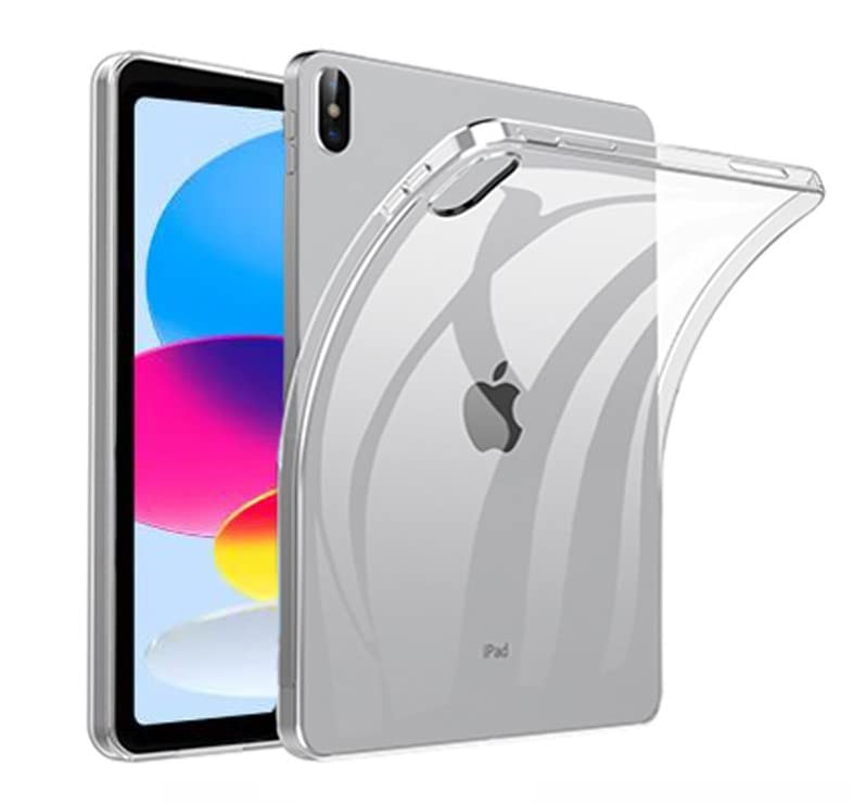 KNEKT Crystal Clear Soft Shell Case for iPad 11th Generation (A16) 11" (2025) & 10th Generation 10.9" (2022)