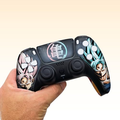Baby Cuddle Box PS5_WITH_CGST_GOKU ROSE BLUE_M Gokku Custom Ps-5 Controller Wireless Compatible With Play-Station 5 Console By Bcb Controllers | Proudly Customized In Usa With Permanent Hydrodip Printing thumb #5