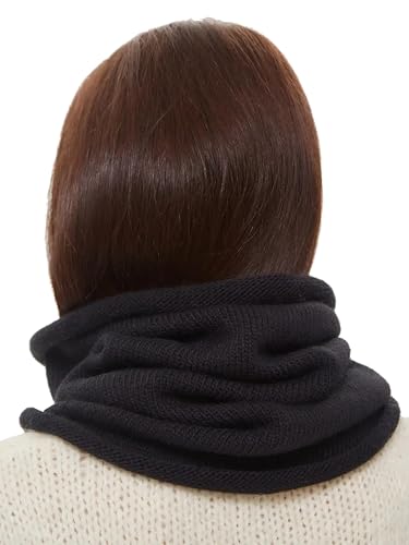 Winter Neck Warmer Loop Scarf for Women, Neck Gaiter Head Scarf, Thick Windproof Infinity Neck Scarves for Men4