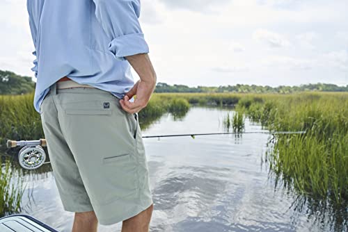 Huk Mens A1A | Quick-Drying Performance Fishing Shorts, Volcanic Ash, X-Large Us #TOP4