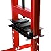 6Ton Hydraulic Shop Press – H-Frame Heavy-Duty Bearing Press Machine with Adjustable Height & Stamping Plates for Bending,Straightening,U-Joints,and Metalworking – Industrial-Grade Hydraulic Press Red