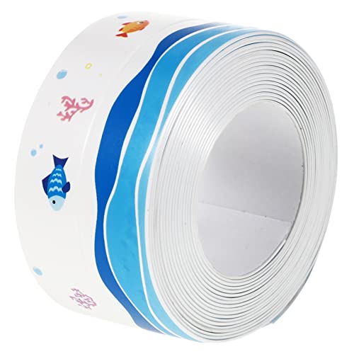 NAMOARLY Waterproof Caulk Tape for Kitchen Bathroom Self Adhesive Caulk Strip Sealant Tape for Toilet PVC Sealing Protector Easy Install