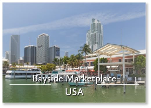 Bayside Marketplace Aimant de réfrigérateur