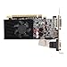 GT 730 2 GB Grafikkarte, GDDR3 64 Bit PCI Express 2.0 X 16 Slim Grafikkarte 810 MHz/1000 MHz Grafikkarte mit Lüfter für Desktop Computer, mit HDMI DVI VGA Anschlüssen