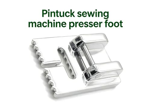 Pata de prensatelas pintuck para máquina de coser miniatura 4