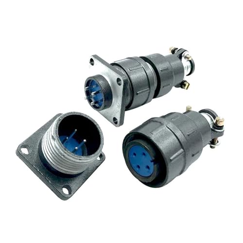 Conector circular CX16 de tornillo con 5 pines para una transmisión eléctrica estable