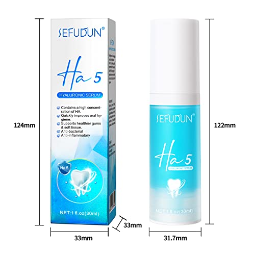 Teeth Whitening Toothpaste - Ha5 Hyaluronic Acid Gums Foam Restorative Toothpaste, Intensive Stain Removal Toothpaste,Toothpaste Sensitive Teeth, Repair Teeth And Improve Oral Hygiene (Blue-Repair) #TOP6