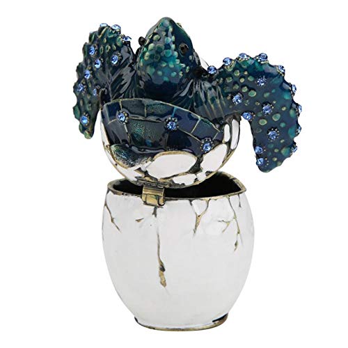 Recipiente de enfeites, ovos de Páscoa decorativos, caixa de enfeites de mesa, casa para exibição, e