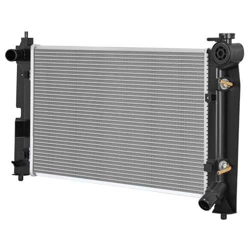 Image of DWVO Radiator Compatible with 2003 2004 2005 2006 2007 2008 Pontiac Vibe 2003-2008 Corolla Matrix 1.8L L4 CU2428
