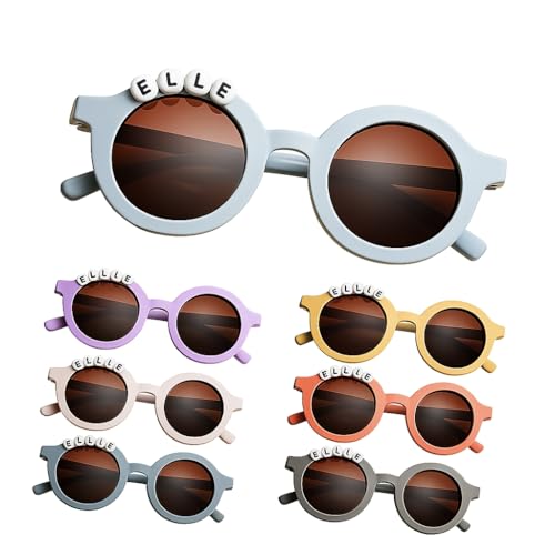 Kids Sunglasses Party Favors, Personalized Gift for Girls Boys Custom Cute Sun Glasses for Birthday Party