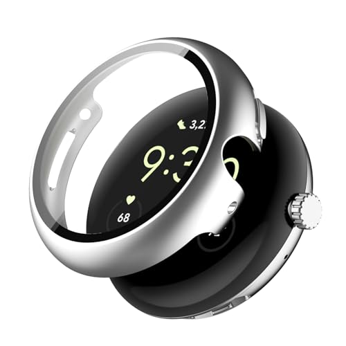 For Google Pixel Watch 4 45mm P[X ی KXtB ̌^ Jo[ YANMONGI KX یtB ^b`x ho ߗ hw Sʕی Ռz ȈՒE یJo[ Google Pixel 