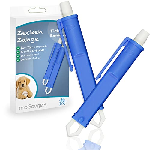 6-teiliges Zeckenentferner Set - Zeckenzange Für Hunde, Katzen & Menschen