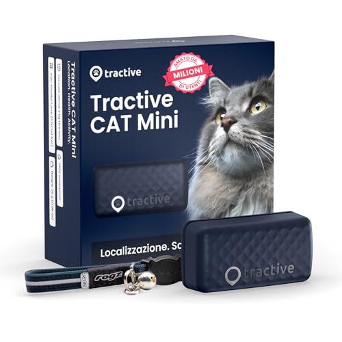 Tractive - GPS gatto modello Mini | N. 1 sul mercato | Localizzaz...