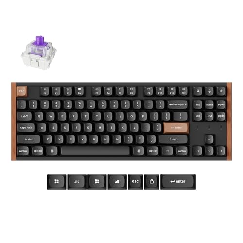 Keychron K8 HE TKL Hall Effect Wireless Keyboard, Magnetic...
