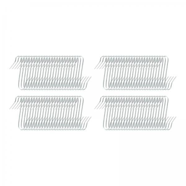 SM SunniMix 2X 100 Pieces Christmas Ornament Hooks Xmas Hooks Versatile Stocking Holder Tree Hangers Hanging Hooks for Festival Xmas Wedding