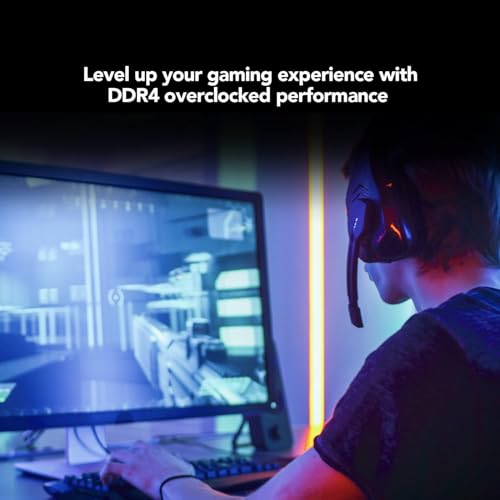 Image of Lexar Hades RGB DDR4 RAM 32GB Kit (2x16GB) 3600 MHz, 288-Pin U-DIMM Desktop, LED Lightning DRAM Gaming, JEDEC /XMP 2.0 High Performance Computer (LD4BU016G-R3600ADLH)