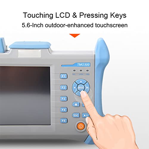 Refletômetro de Domínio de Tempo óptico, Medidor de OTDR de Fibra óptica Com Tela Sensível Ao Toque