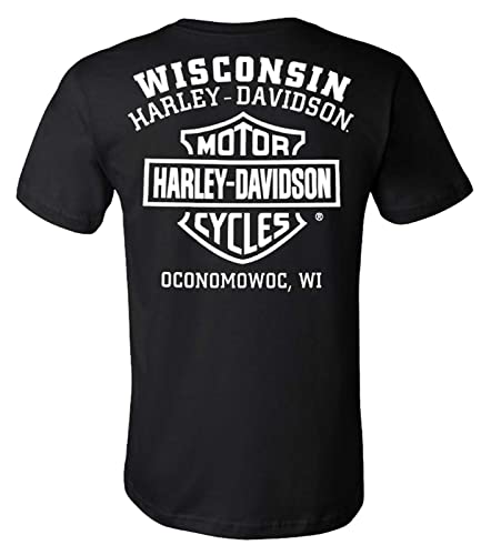 Harley-Davidson Men's Ragged Willie G Skull Crew-Neck Short Sleeve T-Shirt2