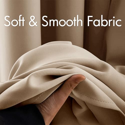 Image of MIULEE Closet Curtain for Open Closet Without Door Grommet Top 34x80 Inches | Covers Closet, Privacy Curtains for Room Divider, Sun /Light Blocking, Quality Fabric, Doorway