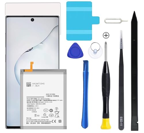 AFSONGOO Galaxy Note 10 Battery,Upgraded Battery Replacement for Samsung Galaxy Note 10 SM-N970 with Professional Repair Tool Kits