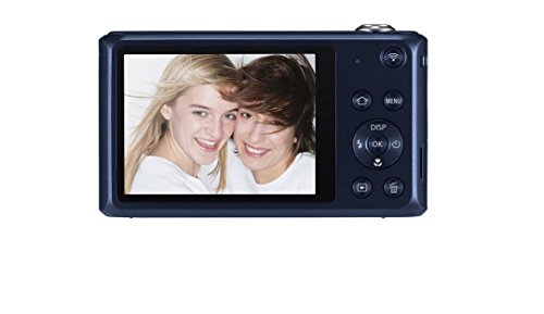 Image of Samsung DV150F 16.2MP Smart WiFi Digital Camera with 5X Optical Zoom and 2.7-inch Front and 1.5-inch Rear Dual LCD Screen (Black), 4GB Card, Camera Case