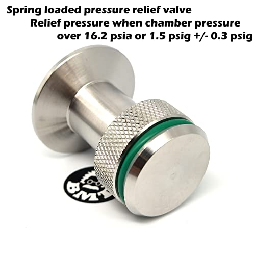 bmotiontech over pressure relief valve keep vacuum chamber below excessive positive pressure < 1.5psig (KF25 flange) - Image 6