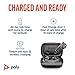 Poly Voyager Free 60 UC True Wireless Earbuds (Plantronics) – Noise-Canceling Mics for Clear Calls – ANC – Portable Charge Case – Compatible w/iPhone, Android, PC/Mac, Zoom, Teams – Amazon Exclusive