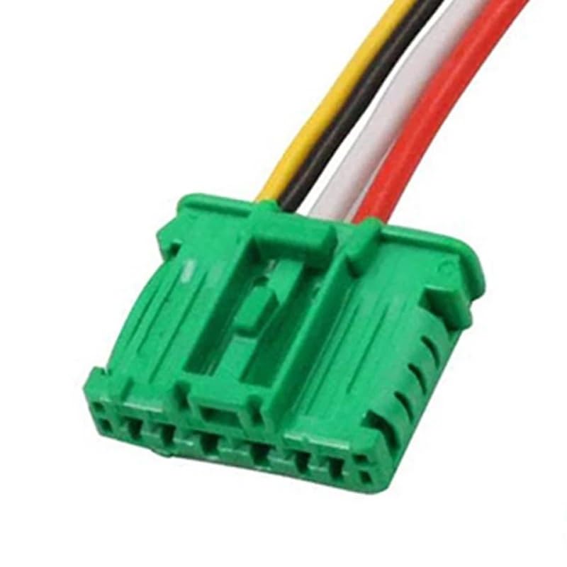1 Set 2 6 Pin 98821-1065 Car Taillight Electrical Cable Connectors Female Wire Harness for 98819-1025(6P Wire Harness,1 Set)