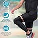 TUOY Knee Pad with Shin Guard Pads, Protective Shin/Knee Sleeve Support for Soccer, Football, Basketball, Wrestling, Volleyball (A Pair)