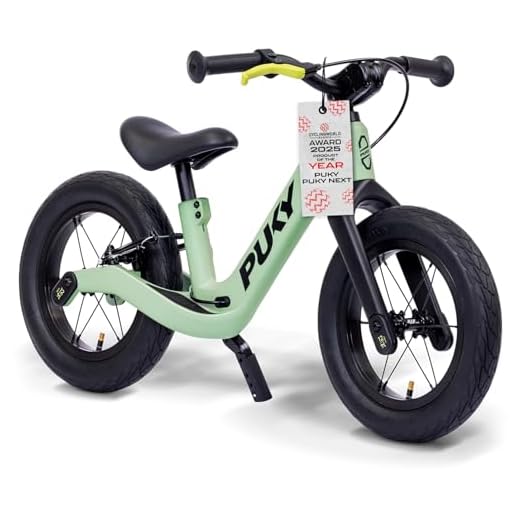 PUKY Next Product of The Year 2025 | Höhenverstellbares Laufrad ab 2 Jahre – 6 | Laufrad ab 3 Jahre | Lauflernrad mit Bremse & Sicherheitslenkergriffen | Balance Bike