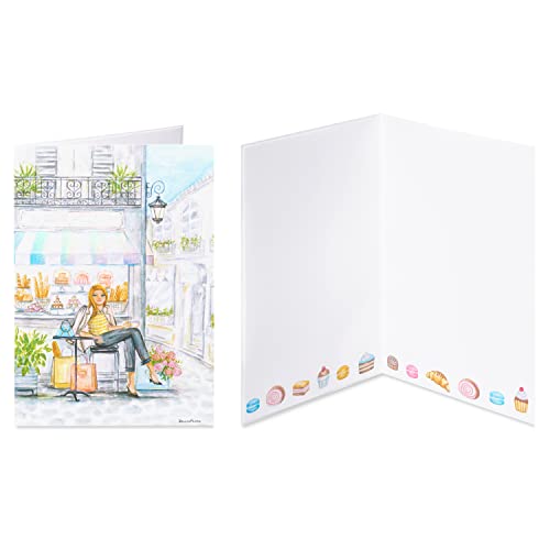 Image of Papyrus Deluxe Boxed Birthday Card Assortment - Designed by Bella Pilar, City Fashion (4-Count)