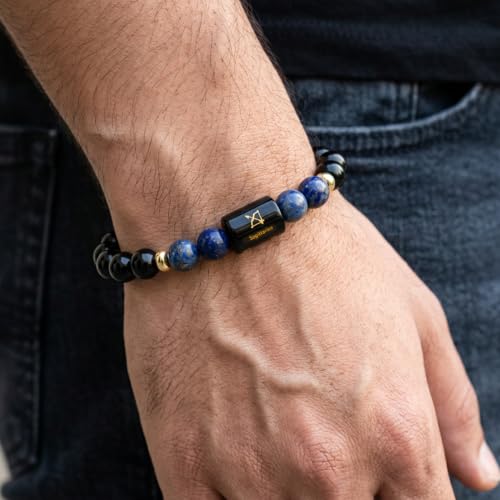 Image of Astrotalk Zodiac Crystal Bracelet | Balances Energy & Enhances Positivity | Certified Healing Crystals with Certificate | Astrology Bracelet for Man & Woman | Gift for Man & Woman