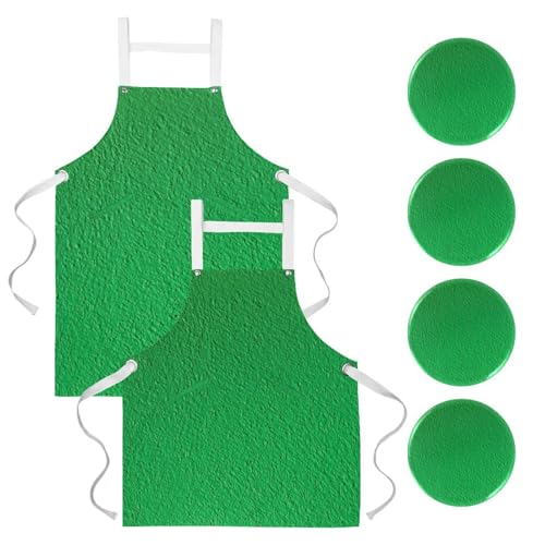 Tablier de serveuse bistrot bar et nettoyage lot de 2