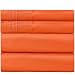 Harmony Sweet Sheets Bed Sheet Set - 1800 Double Brushed Microfiber Bedding - Deep Pocket, Hypoallergenic - Wrinkle, Fade, Stain Resistant Sheets - 4 Piece (Queen, Persimmon)