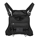 Outdoor Sports Chest Bag Adjustable EDC Travel Chest Pack Anti-Theft Multi-Functional for Workouts Cycling Hiking Motorcycle Accessories